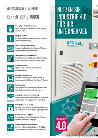 Schraubenkompressor Renner RS-Pro 7,5