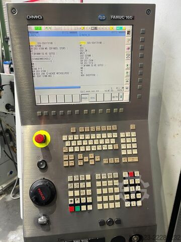 CNC-Dreh- und Fräszentrum FANUC 160i DMG Gildemeister Sprint 42 - linear inkl. Stangenlader
