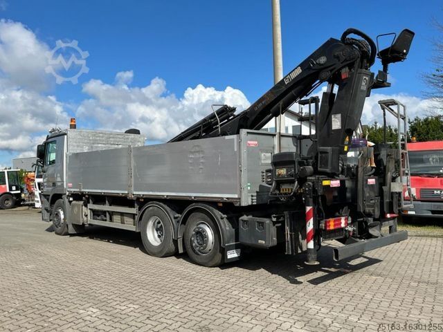 Autokran MERCEDES-BENZ Actros 2546 L 6x2 Pritsche Heckkran Hiab 288 6x