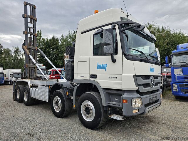 Abrollkipper Mercedes-Benz Actros LK 3244 MP3 8x4 Lenkachse