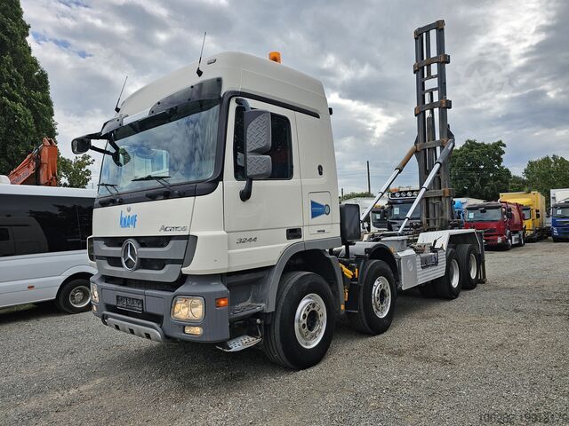 Abrollkipper Mercedes-Benz Actros LK 3244 MP3 8x4 Lenkachse