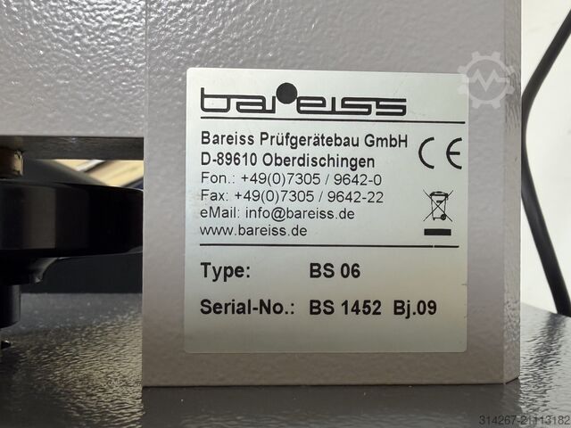 Härteprüfgerät Bareiss Digi-Test II