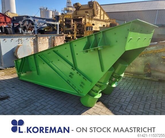 Vibrationsrinne Hazemag 4000-1400