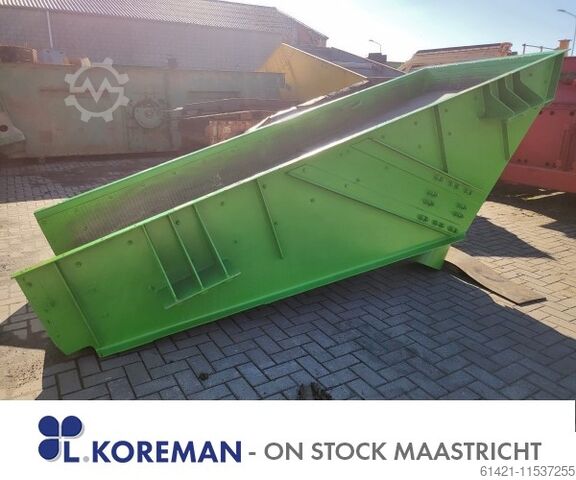 Vibrationsrinne Hazemag 4000-1400  