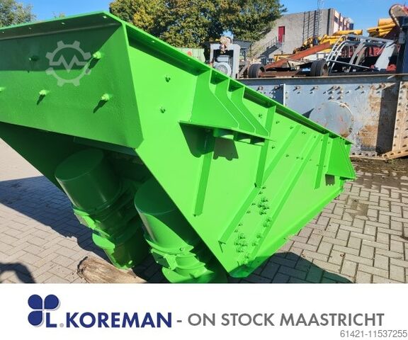 Vibrationsrinne Hazemag 4000-1400  