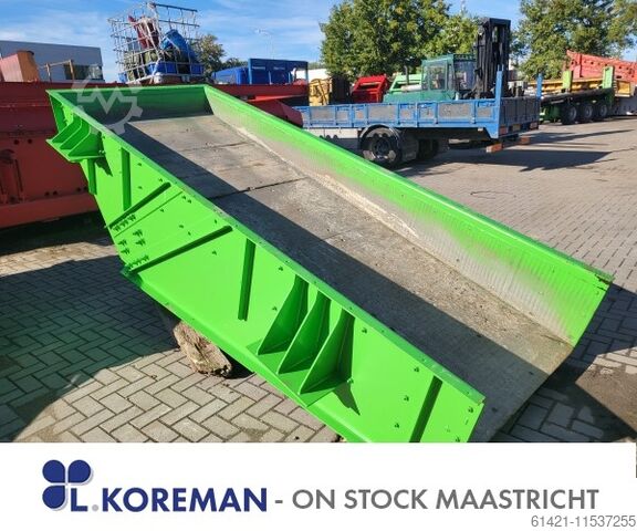 Vibrationsrinne Hazemag 4000-1400  