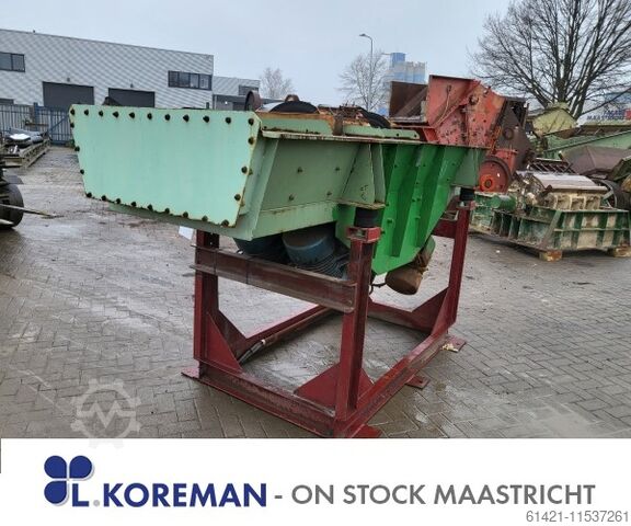 Vibrating Chute HONERT 3200-900