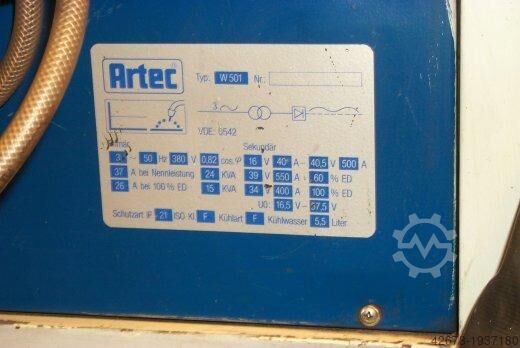MIG-MAG Schutzgasschweissgerät ARTEC W 501