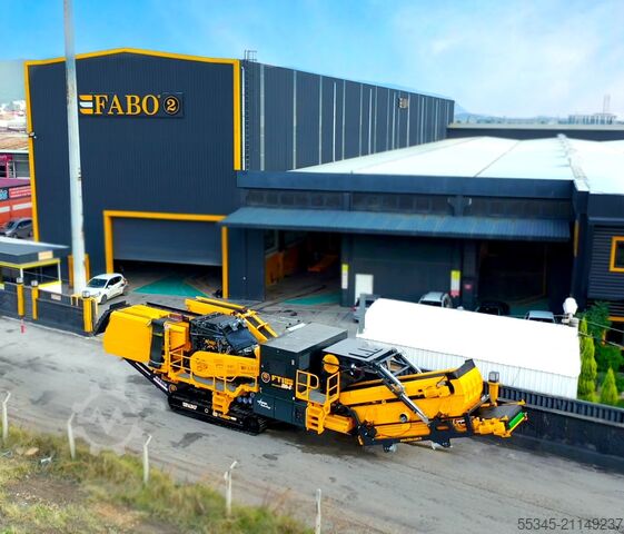 Zerkleinerungsanlage / Prallbrecher FABO Mobile Tracked Impact Crusher 450-500 tph FTI-130S