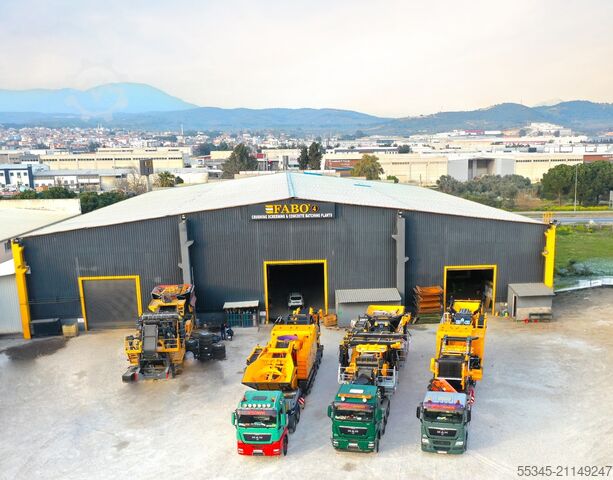 Brechanlagen / Kegelbrecher FABO Mobile Crushing Plant Mobile Crushing and Screening Plant