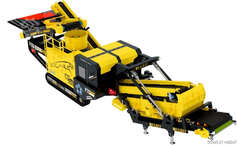 Brechanlagen / Kegelbrecher FABO Mobile Crushing Plant Mobile Crushing and Screening Plant