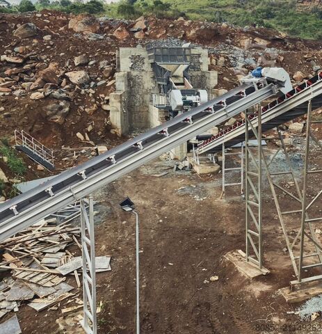 Brechanlage Polygonmach 350 tons per hour stationary crushing, screenin...