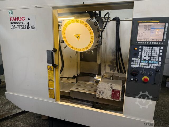 Vertikales Bearbeitungszentrum FANUC Robodrill Alpha T21iEL          5 axis