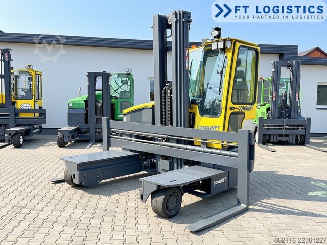 4-way forklift Combilift C4000ET TRIPLEX 6350 WIDE FORK POSITIONE