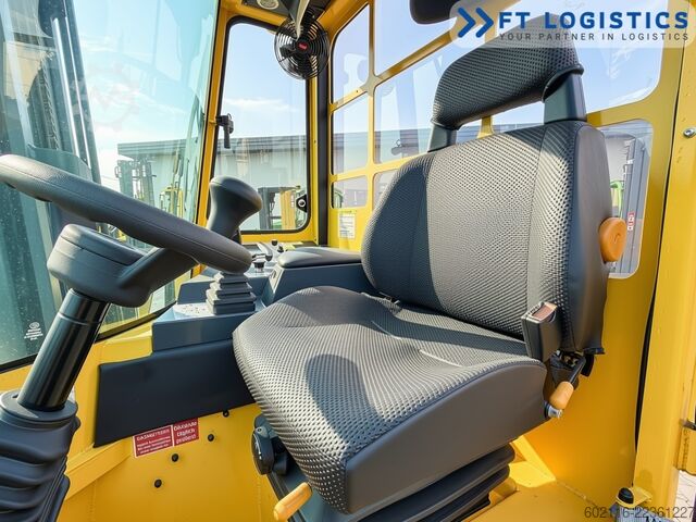 4-way forklift Combilift C4000ET TRIPLEX 6350 WIDE FORK POSITIONE