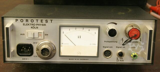 Porensuchgerät Elektro-Physik Köln Porotest P5