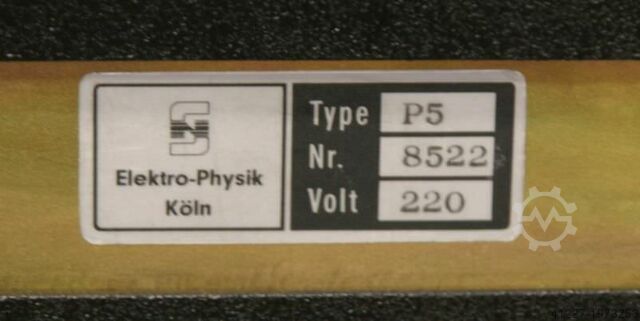 Porensuchgerät Elektro-Physik Köln Porotest P5