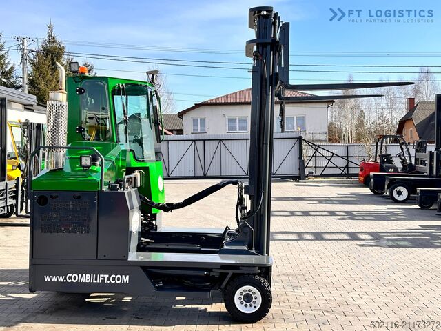 4-way forklift truck Combilift C4000 / LPG / DUPLEX / 4500MM /FREE LIFT