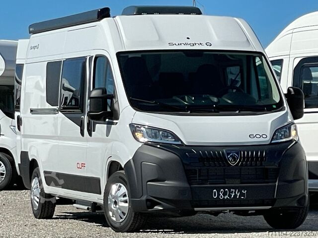 Kastenwagen Wohnmobil / Campervan SUNLIGHT Camper Van Cliff 600 Entry,AHK, Markise, Plisset