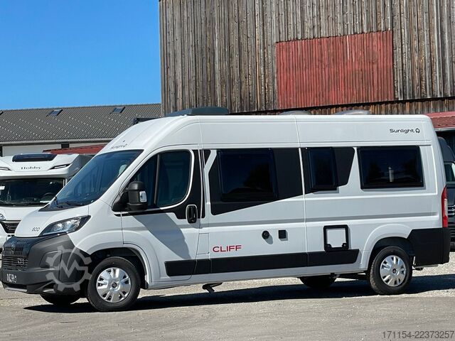 Kastenwagen Wohnmobil / Campervan SUNLIGHT Camper Van Cliff 600 Entry,AHK, Markise, Plisset
