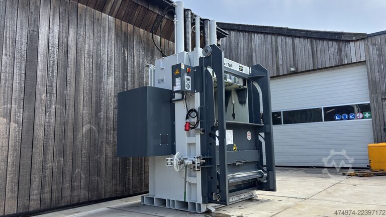 Baler waste press textile press HSM V-Press 1160 Plus