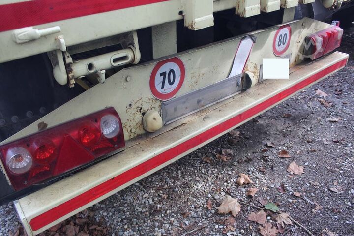 Open trailer Viberti rimorchio cassonato sponde viberti usato