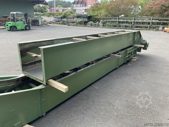 Kratzkettenförderer mit Bögen HAAS Recycling HKF 600 B