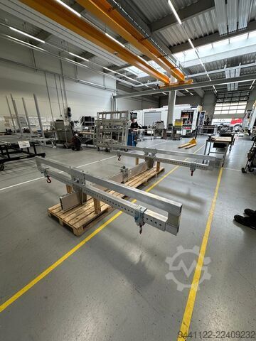 Crossbeam load traverse crane operation 3000 kg Tiger Hebezeuge ATV-Q-3-3x3