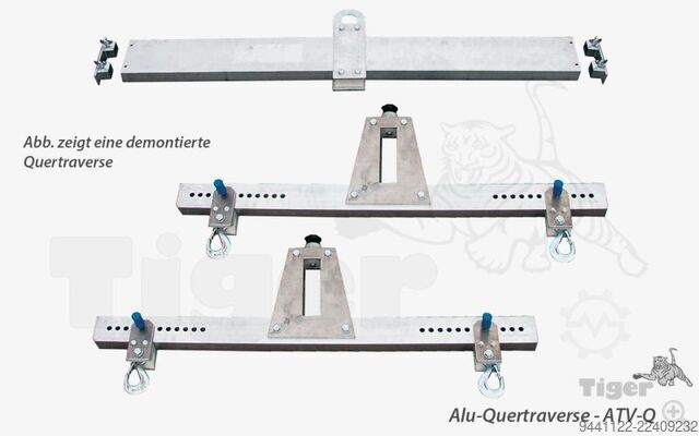 Crossbeam load traverse crane operation 3000 kg Tiger Hebezeuge ATV-Q-3-3x3