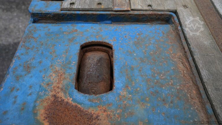 Plattformanhänger Pacton Fatbed trailer with twistlocks