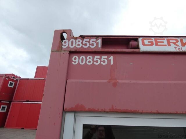 Container transport Bürocontainer unbekannt