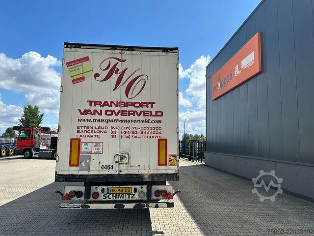 Koffer Schmitz Cargobull SKO 24 SKO24 / SAF DISC / 2x LIFTAXLE / GALVANI...