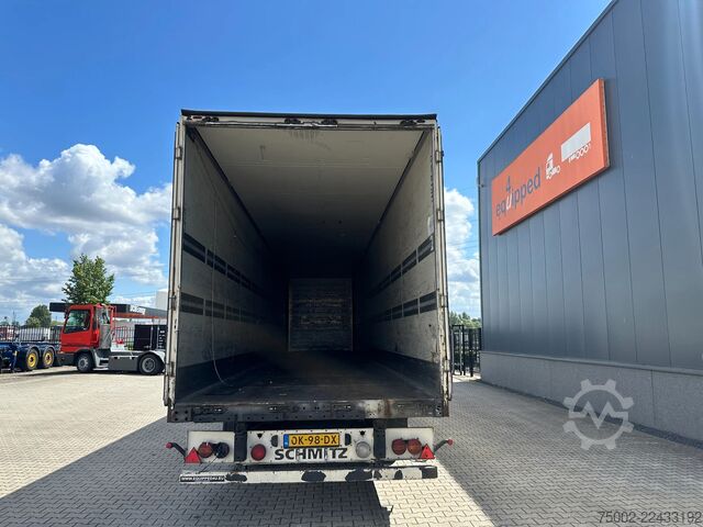 Koffer Schmitz Cargobull SKO 24 SKO24 / SAF DISC / 2x LIFTAXLE / GALVANI...