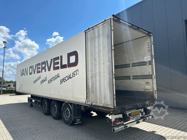Koffer Schmitz Cargobull SKO 24 SKO24 / SAF DISC / 2x LIFTAXLE / GALVANI...