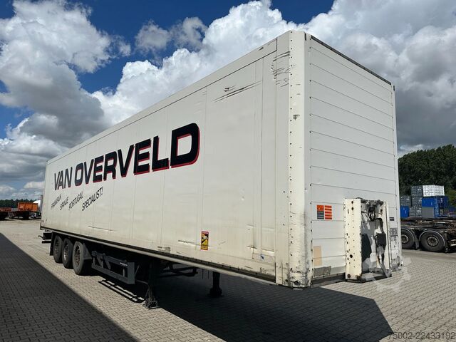 Koffer Schmitz Cargobull SKO 24 SKO24 / SAF DISC / 2x LIFTAXLE / GALVANI...