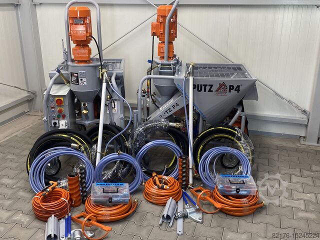 Verputzmaschine PUTZ P4 Maszyna tynkarska Putzmaschine