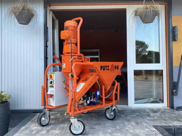 Plastering machine PUTZ P4 Maszyna tynkarska Putzmaschine