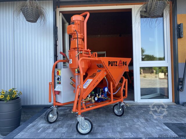 Verputzmaschine PUTZ P4 Maszyna tynkarska Putzmaschine