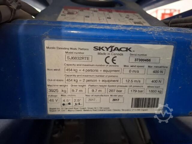 Scherenhebebühne SkyJack SJ6832 RTE