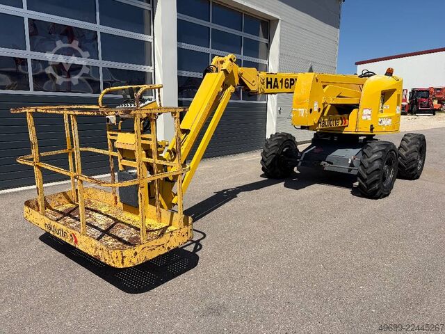 Articulated boom lift Haulotte HA 16 PX 16m Diesel Gelenk-Teleskop-Arbeitsbühne