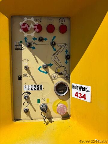 Articulated boom lift Haulotte HA 16 PX 16m Diesel Gelenk-Teleskop-Arbeitsbühne