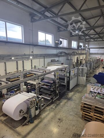 Printing machine E.C.H. WILL GmbH Model Alpha RF