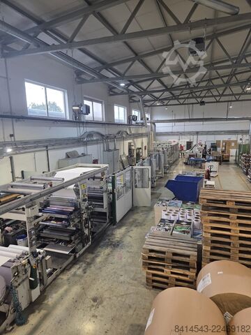 Printing machine E.C.H. WILL GmbH Model Alpha RF