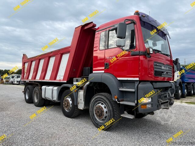Tipper truck MAN 41.480TGA KIPPER 18cbm 8x4 40Ton