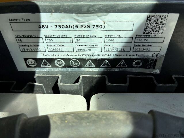 Elektro 3 Rad-Stapler Hyster J 1.6 XNT LWB