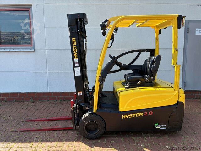 Elektro 3 Rad-Stapler Hyster J 2.0 XNT LWB