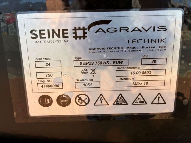 Elektro 3 Rad-Stapler Hyster J 2.0 XNT LWB