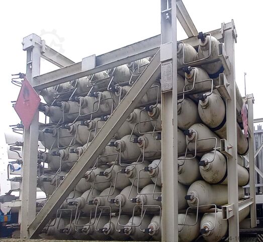 Semitrailer CNG SAMRO CNG Tank Gas Methane Natural gas 200 Bar