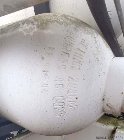 Semitrailer CNG SAMRO CNG Tank Gas Methane Natural gas 200 Bar