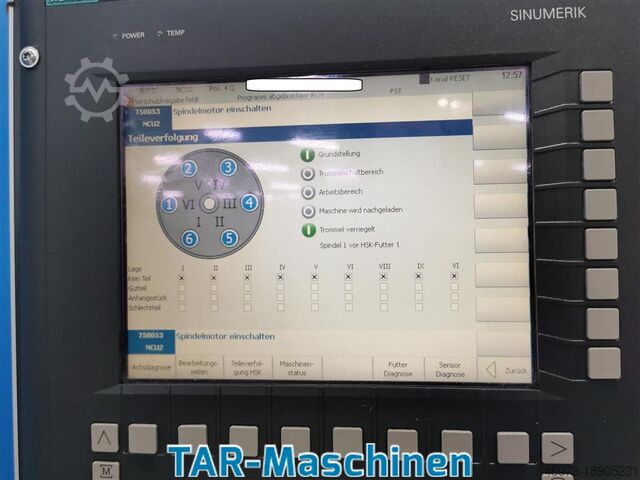 Bar Automatic Lathe - Multi Spindle SCHUETTE SC9-46